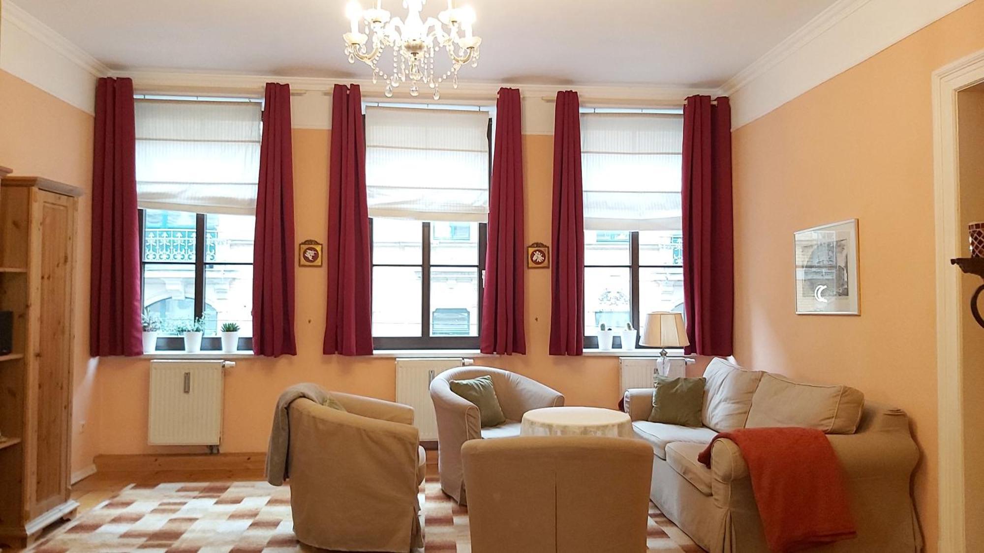 City-Ferienwohnungen-Dresden - Zentral Gelegen Im Haus Louisenstrasse 11 - Dresden-Neustadt Экстерьер фото